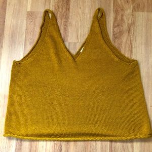 Knit tank blouse
